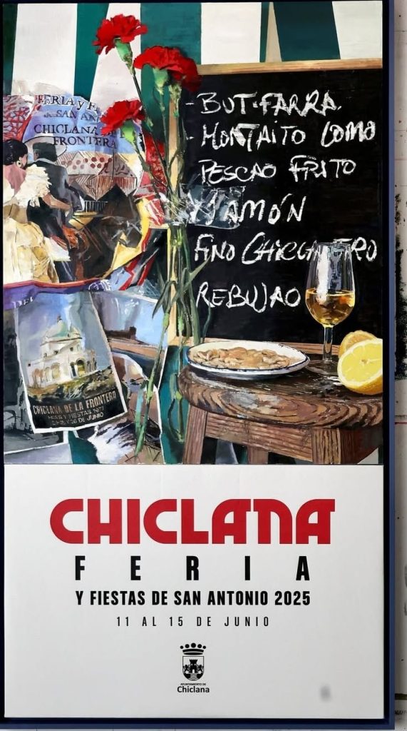Cartel de la Feria de Chiclana 2025